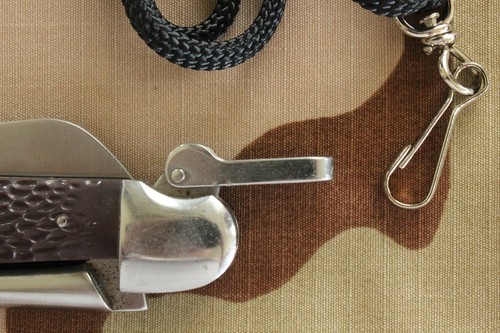 USN NAVY USCG MSC MERCHANT MARINE BOSUN SAILOR MARLIN SPIKE ROPE RIGGING KNIFE M - Picture 12 of 12