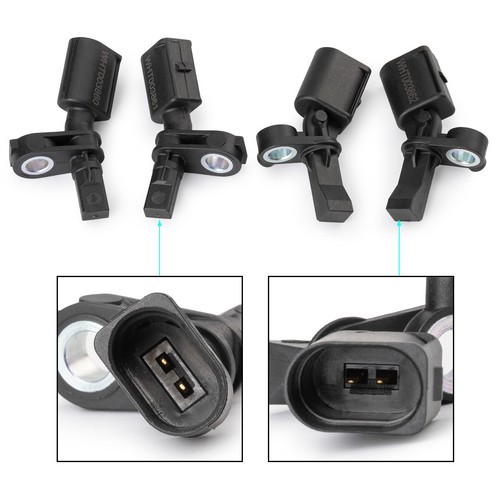 4X WHT003860 WHT003861 WHT003862 WHT003863 For Golf A3 S3 ABS Wheel Speed Sensor - Imagen 2 de 13