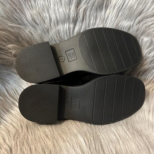 Zapatos Mocasines No Boundaries Gruesos Mary Jane Para Mujer Talla 7 Negros Mocasines Hebilla - Imagen 8 de 8