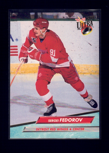1992-93 Fleer Ultra #48 b Sergei Fedorov