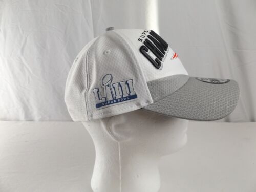 New England Patriots Super Bowl LIII Champions NFL New Era Hat Adjustable 9Forty - Picture 5 of 11