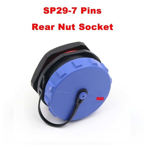 SP29 Bulkhead Aviation Plugs Rear Nut Socket IP68 Waterproof Connector 2~26 Pins - Picture 46 of 55