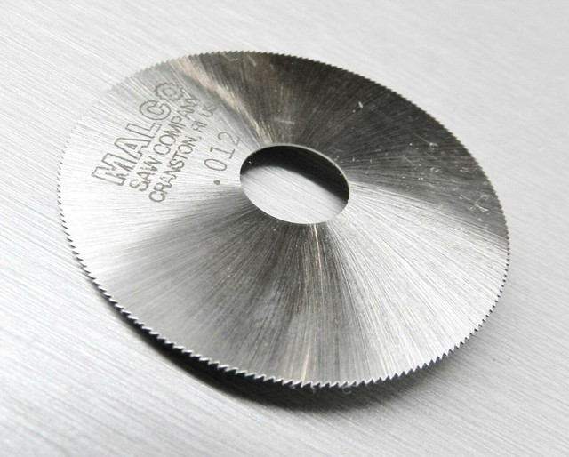 MALCO SAW BLADE JEWELERS SLOTTING SAWS 2" HIGH SPEED CIRCULAR SAW