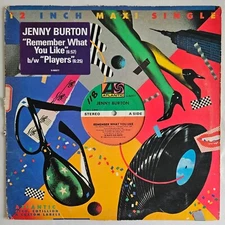 ELECTRO-FUNK - JENNY BURTON - REMEMBER WHAT YOU LIKE - ATLANTIC OG - FREESTYLE