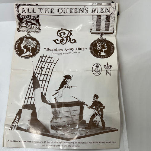 80mm Military lead figure - All The Queen's Men QMV2 - Picture 4 of 7