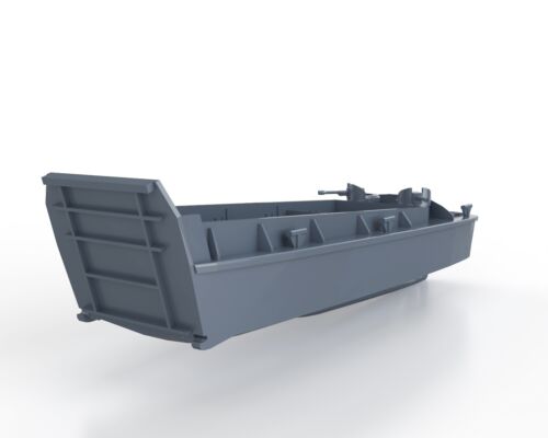 US WWII NAVY LCVP HIGGINS BOAT LANDING CRAFT - 1/56 1/72 1/87 1/100 3D PRINTED - Bild 4 von 5