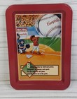 Vtg 1996 Campbell’s Soup Advertising Kids Baseball Tray 11”x8” Metal Made in USA