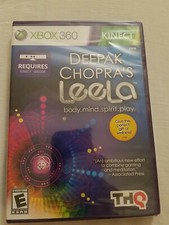 Microsoft Xbox 360 - Deepak Chopra's Leela Sealed Brand New - requires Kinect