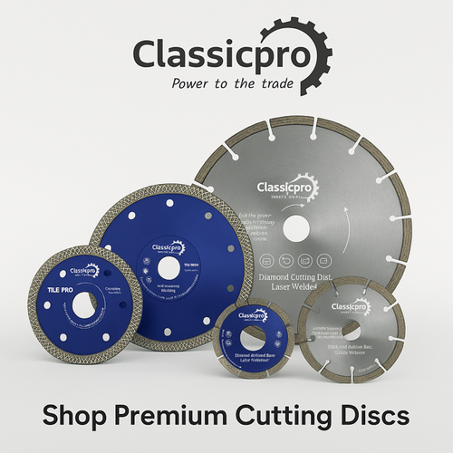 Classicpro 125mm Angle Grinder Diamond Coated Multi Cutter Saw Blade Cuts Ferro - Picture 6 of 8