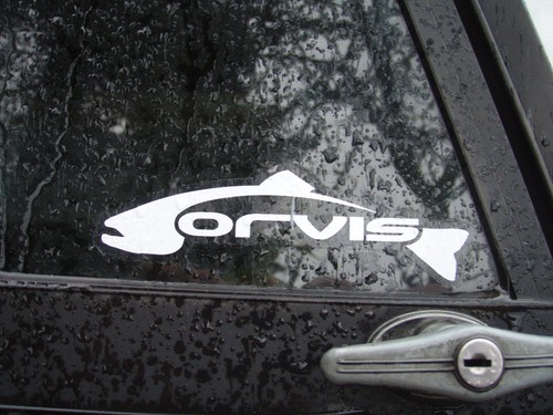 Orvis Authentic (not a fake reprint) Fly Fishing Trout sticker - Picture 2 of 2