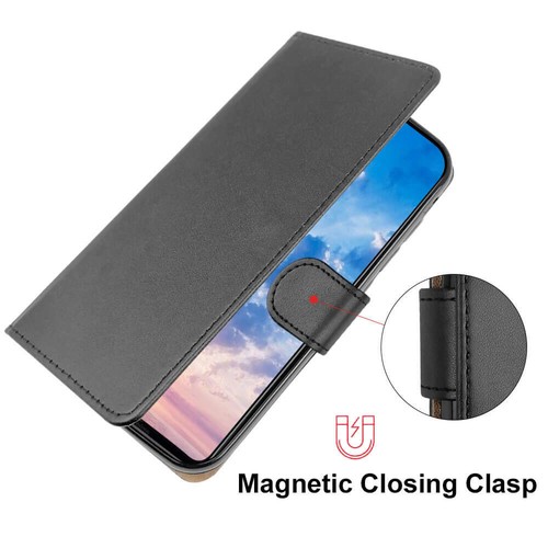 Leather Wallet Magnetic Flip Stand Phone Case Cover Alcatel 1S 6025H & 3L-2021 - Picture 3 of 15