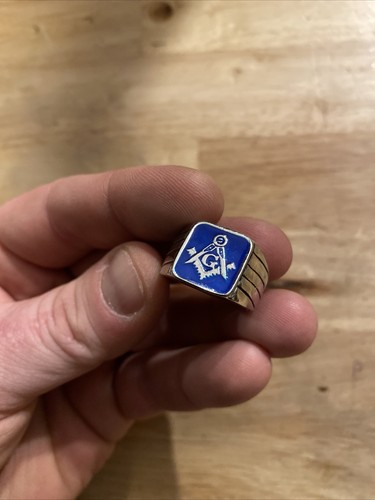 Freimaurer Ring Freimaurer Metall George Washington Masonic Sammler GESCHENK GRĂ–SSE ANGEBEN - Bild 11 von 12