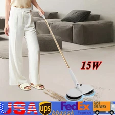 Dual Spinning Scrubber Cordless Electric Mop Spin Mop for Home Floor Cleaning