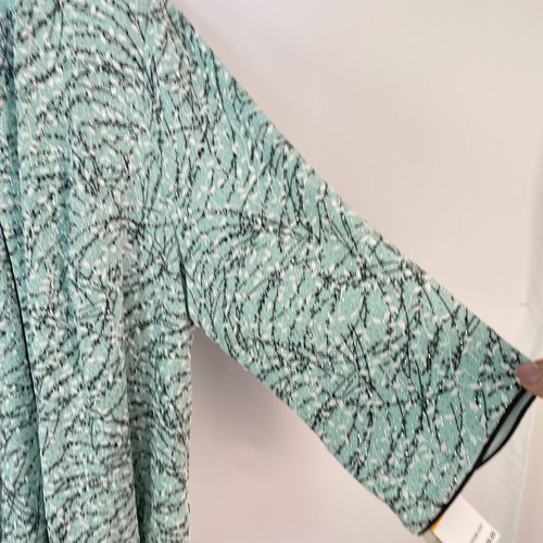 Alex Evenings Women's Twin Set Jacket & Cami Glittered Size 3X NWT Green Black - Picture 5 of 19