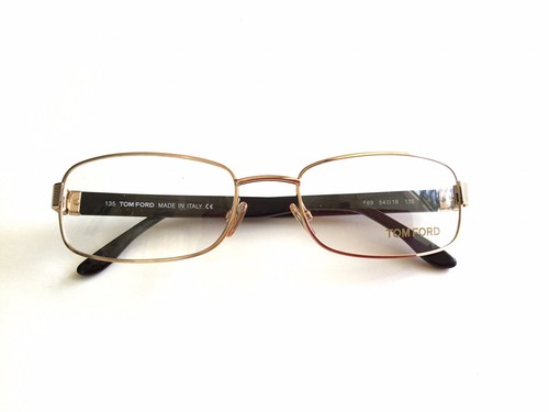 Tom Ford Eyeglasses TF 5092 Gold E69 Size 54mm Optical Frame - Picture 1 of 3