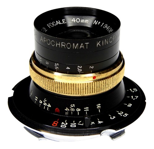 難ありApochromat Kinoptik Paris 40f2 M改 Apochromat Kinoptik