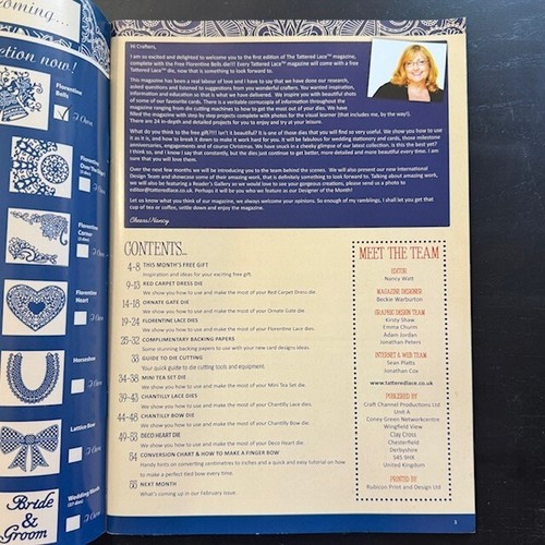 Tattered Lace Crafting Magazines 2014-2016 - Open Stock Details in Description - Picture 5 of 161
