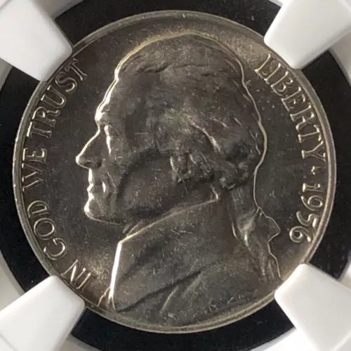 1956 5C FS Jefferson Nickel NGC MS66 5FS                  6038559-001