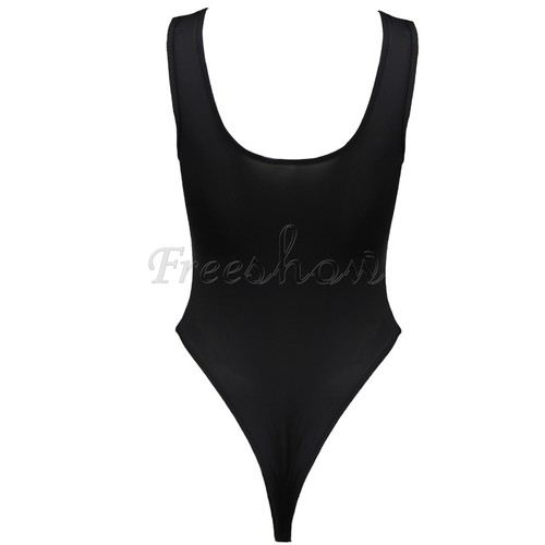 Cuscino sexy donna monopezzo body cavallo cavallo aperto perizoma abbigliamento da notte pigiama - Foto 13 di 26