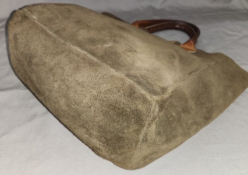 VINTAGE G.H. BASS & CO WILDLEDER TASCHE - Bild 5 von 7