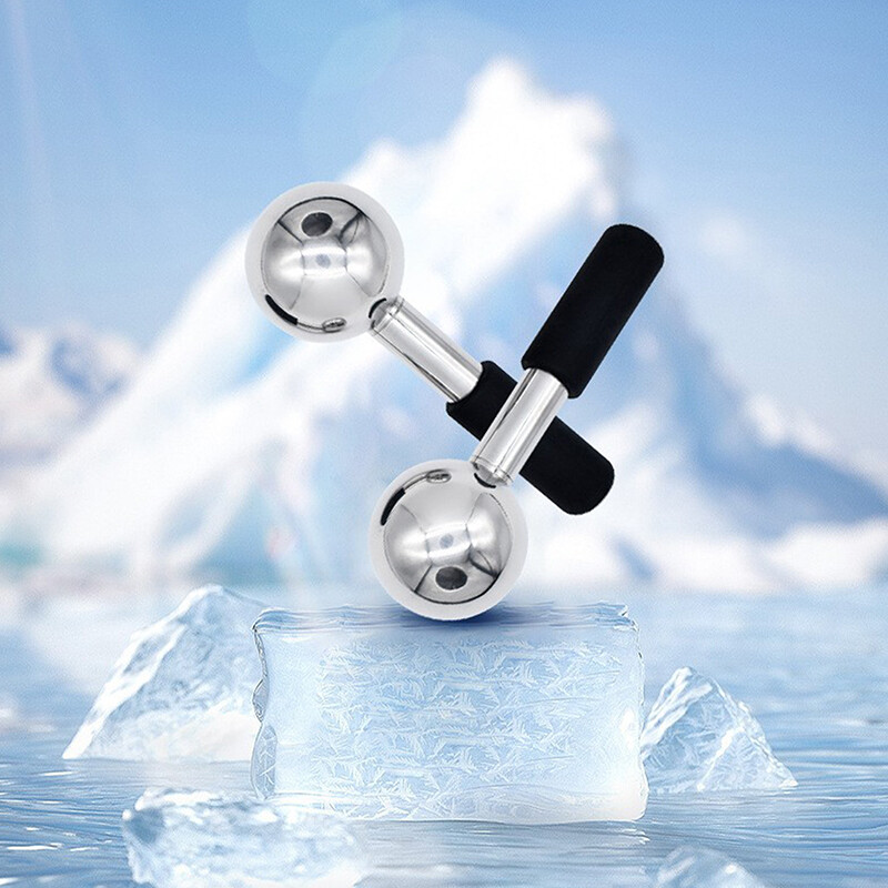 1Pcs Cooling Face Globes Ice Cold Beauty Massage Tool Roller Face Care WN - Picture 5 of 18
