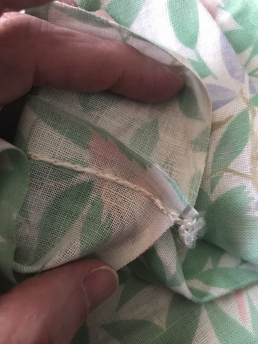 Saco de Alimentación Vintage COMO NUEVO VERDE Y ROSA TROPICAL PÁJARO Patrón Saco de Alimentación SIN ABRIR - Imagen 6 de 6