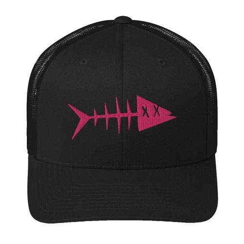 Gorilla Biscuits Black Trucker Hat SnapBack Adjustable
