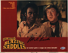 Mel Brooks Signed Autograph Blazing Saddles 11x14 Photo Director Beckett COA Mel Brooks Signed Autograph Blazing Saddles 11x14 Photo Director Beckett COA