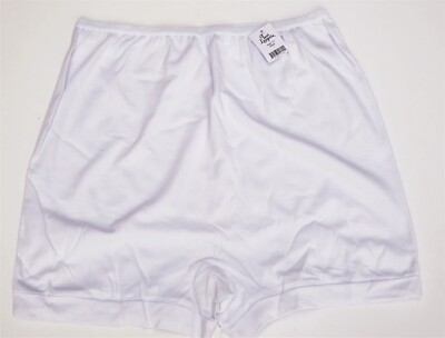 Teri Wide Leg Cotton Briefs- 2 Pair - Med - 5XL