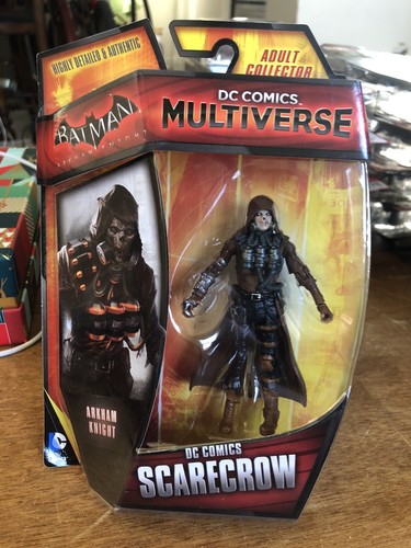 New Lot Of 4 Sealed Dc Comics Multiverse 3.75 2014 Arkham Deathstroke Scarecrow - Picture 2 of 9
