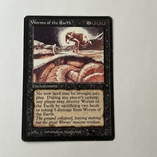 Magic The Gathering The Dark Set Worms Of The Earth + Free Bonus MtG Cards!