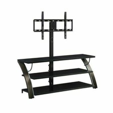 3-in-1 Flat Panel TV Stand - Charcoal (XL-33E-CC)