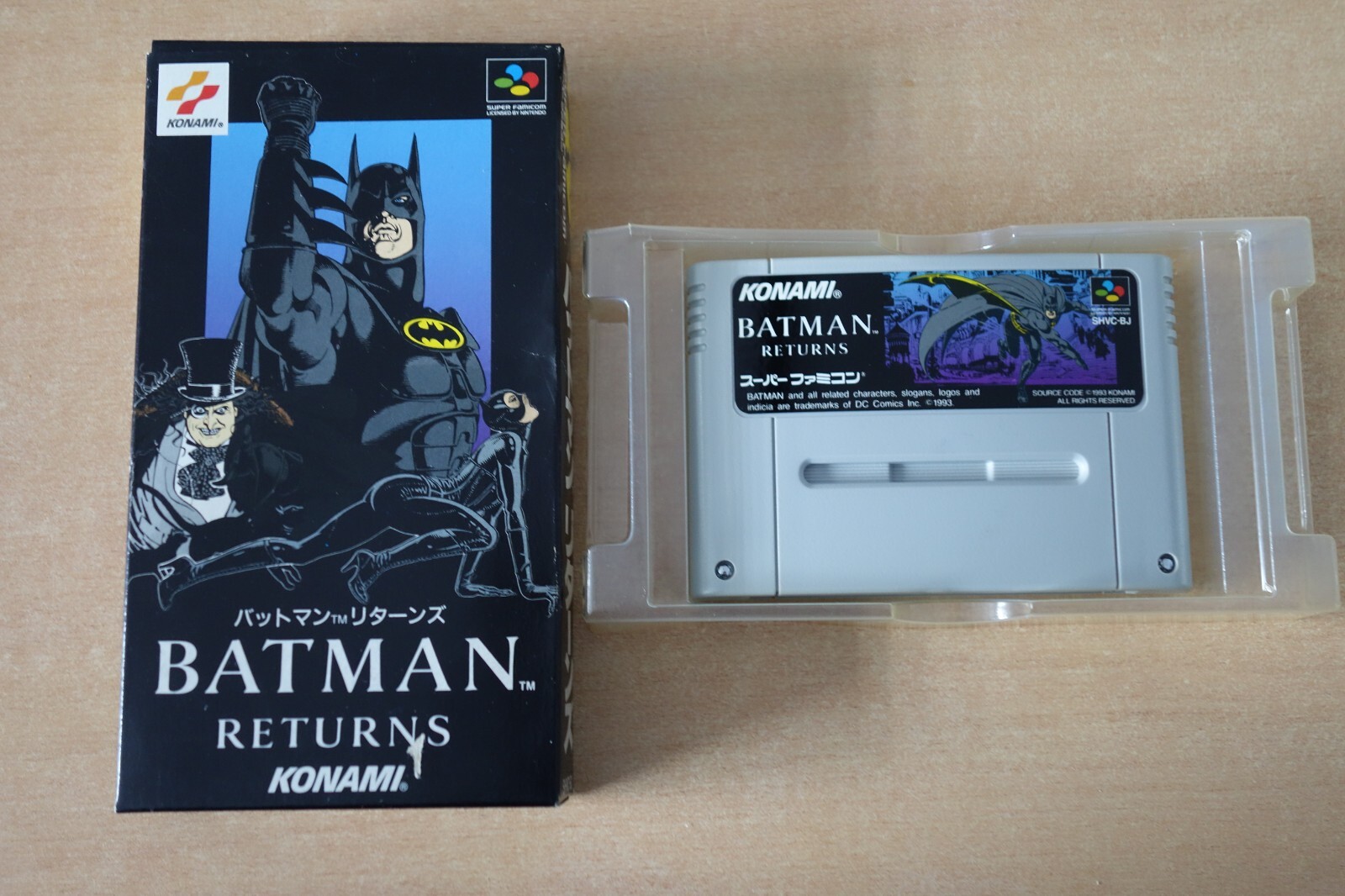 Batman Returns SFC Super Famicom SFC Nintendo SNES NTSC-J