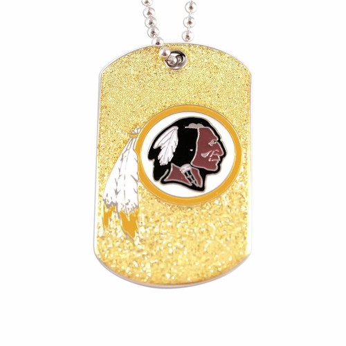 NFL Glitter Dogtag Necklace PICK YOUR TEAM - Picture 79 of 80