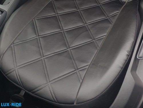TAILORED FRONT SEAT COVERS For FORD TRANSIT Mk8 2017 - 2025 ARTIFICIAL LEATHER - Picture 6 of 11