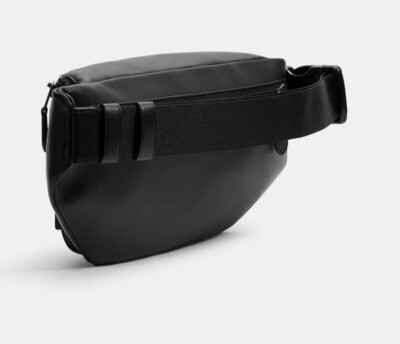 Coach Track Belt Bag Hip Pack Waist Pack Smooth Leather