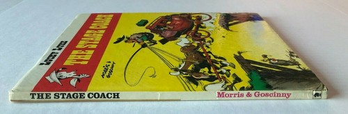 The Stage Coach Lucky Luke Rare Hardcover HC/Graphic Novel Goscinny Brockhampton - Picture 3 of 12