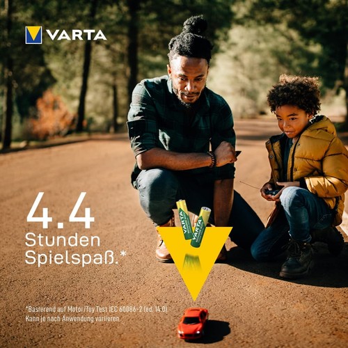 Varta Power Akkus Accus aufladbare Batterien AAA Micro NEU aus 2025 neues Design - Bild 9 von 14
