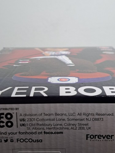 Jugador de los Cachorros de Chicago JAVIER BAEZ Riding Bear Bobblehead MLB Béisbol/2020-Nuevo - Imagen 12 de 12