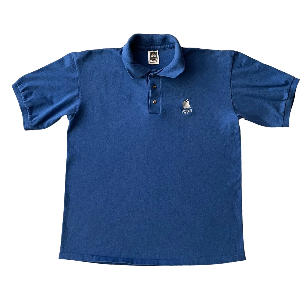 Apple polo shirt top