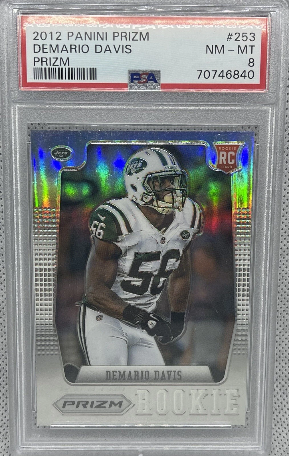 Demario Davis Panini Prizm #253 Base