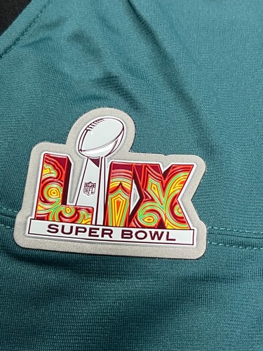 DeVonta Smith Philadelphia Eagles Super Bowl 59 Nike Game Jersey - Men's Large - Picture 3 of 7