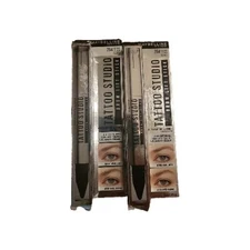 2 Pack Maybelline Tattoo Studio Brow Lift Stick 264 Clear 0.038 oz