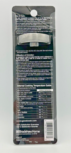 Good Cook Precision Leave-In Meat Thermometer NSF Certified Stainless 25117 - Picture 2 of 2
