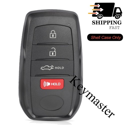 for Toyota Tundra Tacoma 2022 2023 2024 4 Button Remote Key Shell Case HYQ14FBX - Picture 1 of 4