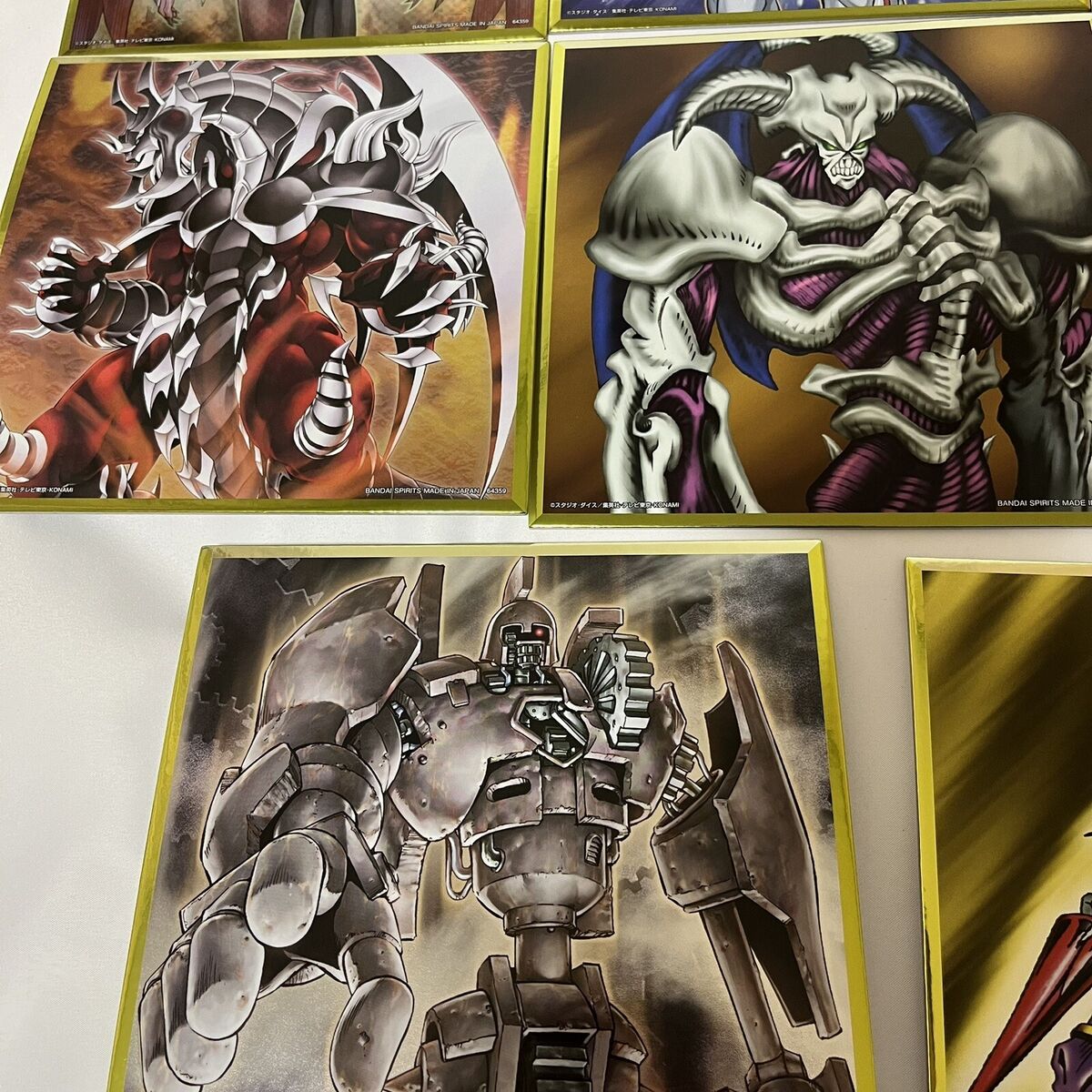 YuGiOh Metalic Shikishi Art Board 15 Type Complete Set YuGiOh Metalic Shikishi Art Board 15 Type Complete Set