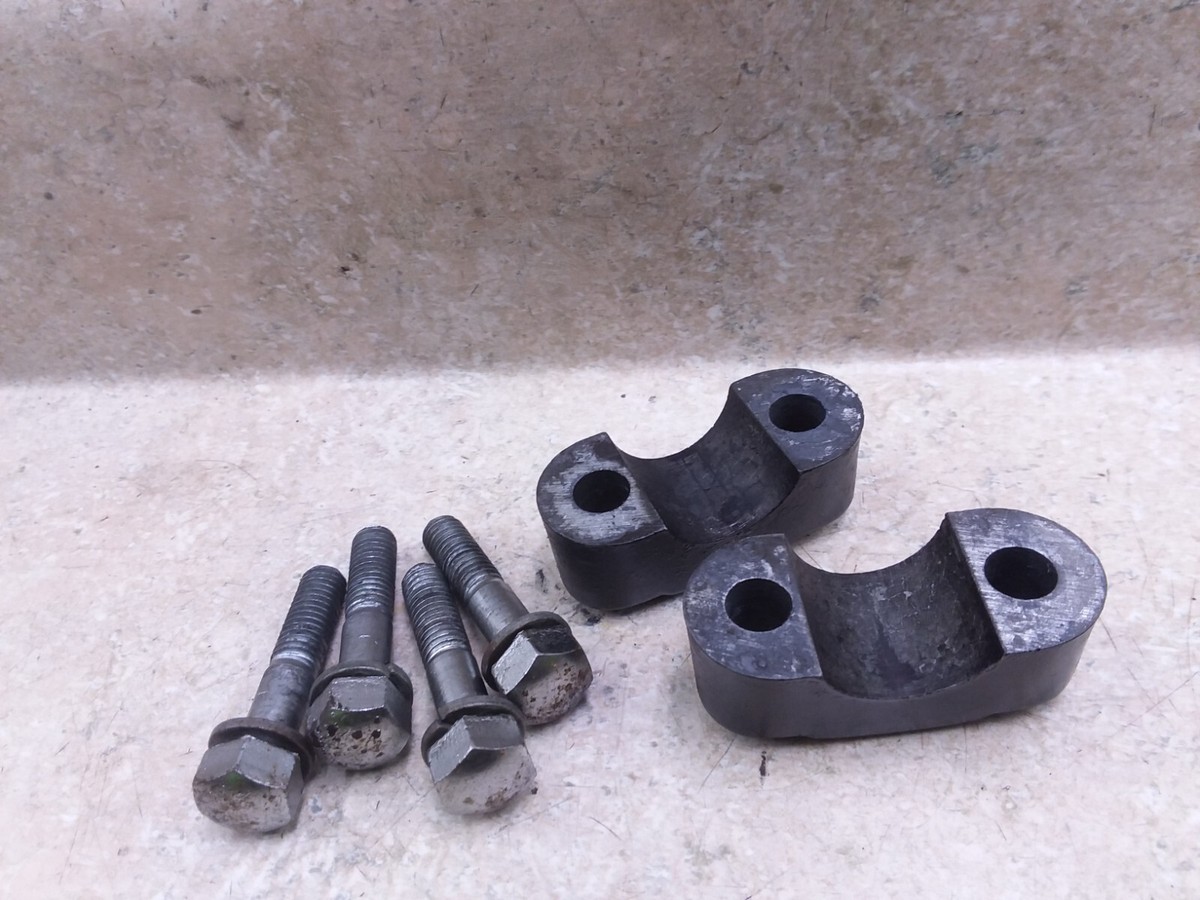 hs0529様 Kawasaki F7 Enduro 175 OEM Handlebar Mount Clamp Hardware