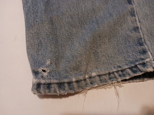Vintage Levis Silvertab Jeans Mens 33x34 Relaxed Straight Blue Denim Skater USA - Picture 5 of 22