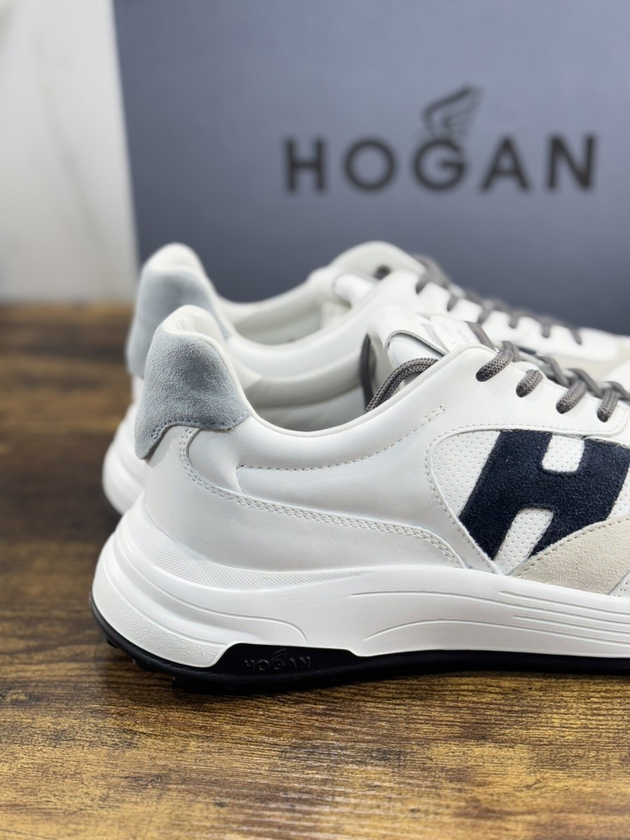 Hogan Hyper Light Sneaker White Leather Memory Foam Luxury