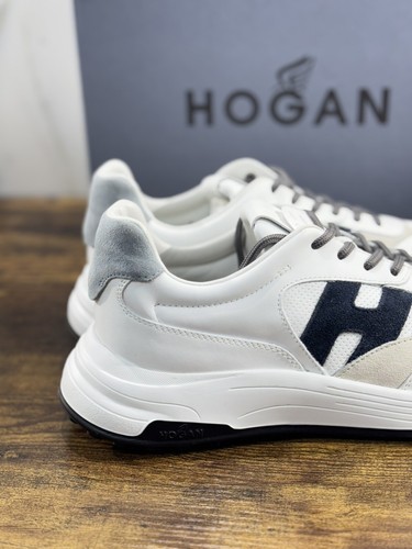 Hogan Hyper light sneaker White leather memory foam Luxury Hogan Men 42 - Picture 5 of 7